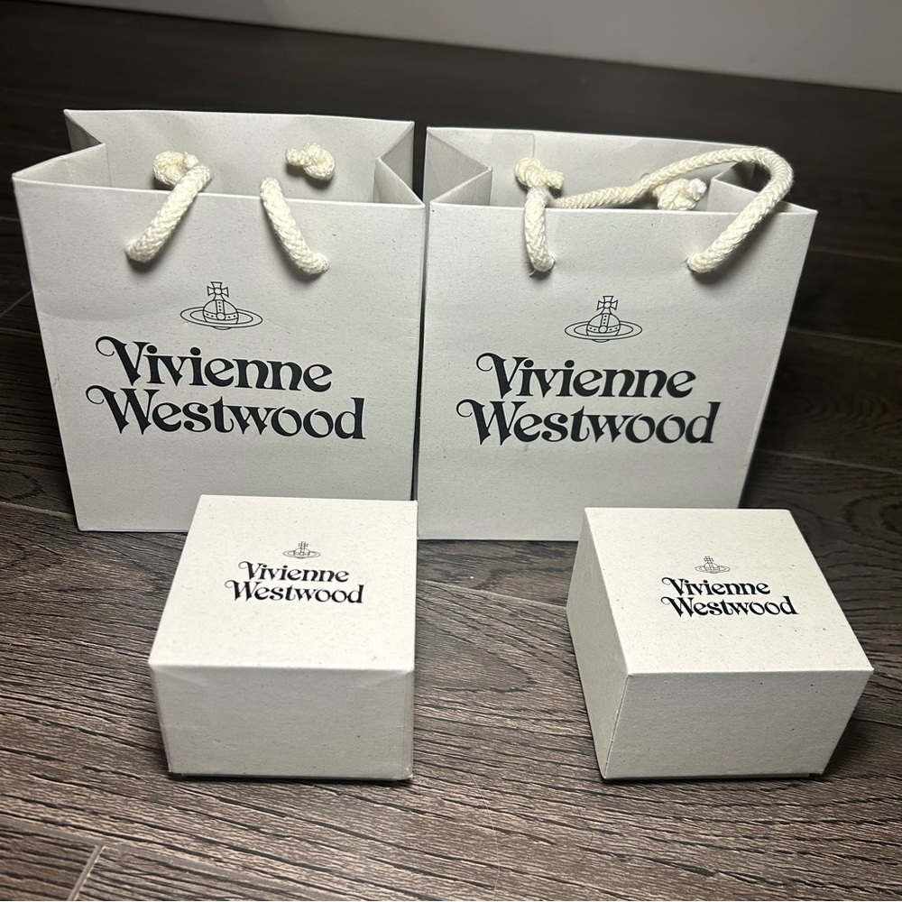 Vivienne Westwood Empty Box and Paper Bag 2 Set